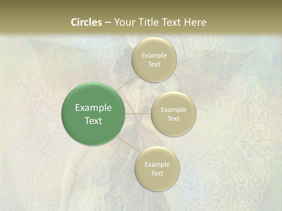 Retired Sand Family PowerPoint Template