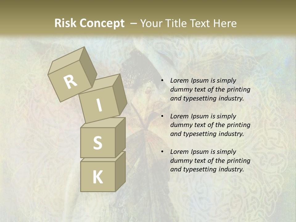 Retired Sand Family PowerPoint Template