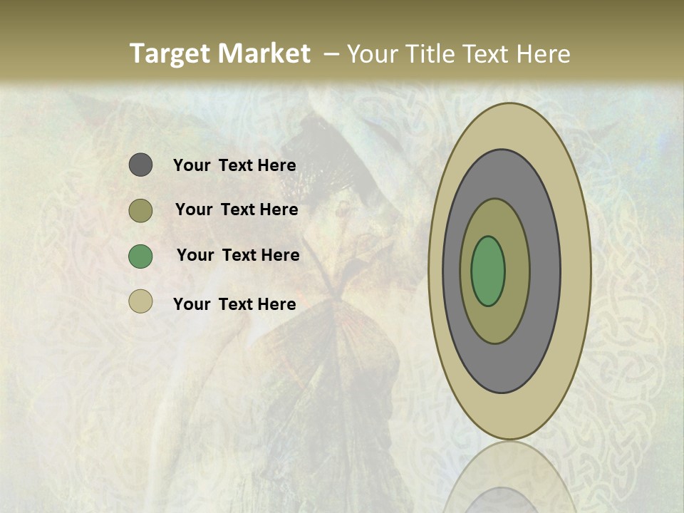 Retired Sand Family PowerPoint Template