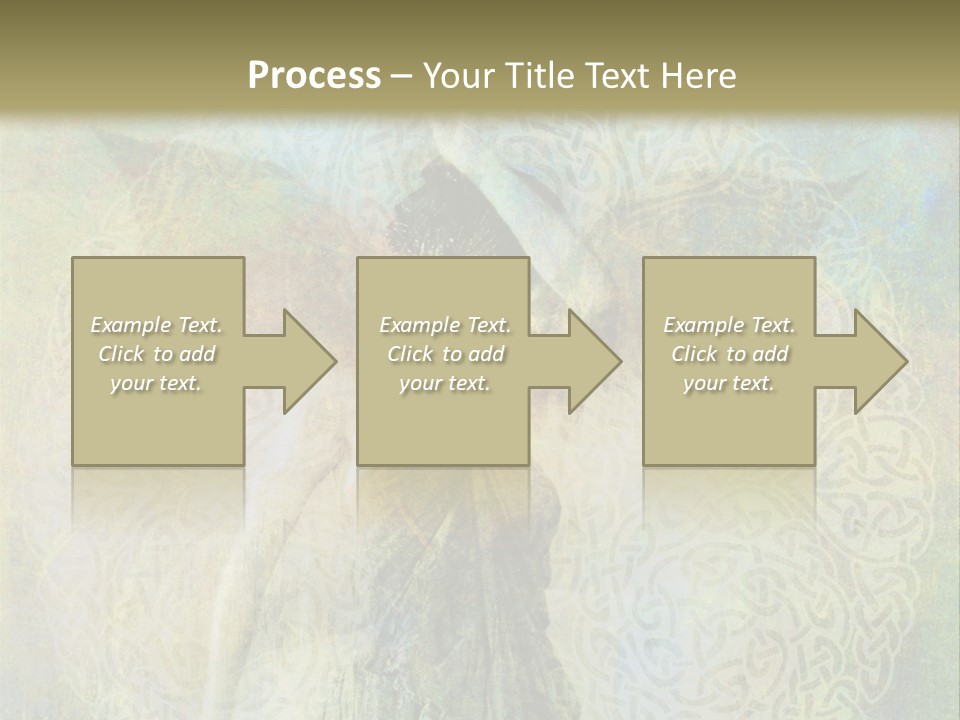 Retired Sand Family PowerPoint Template