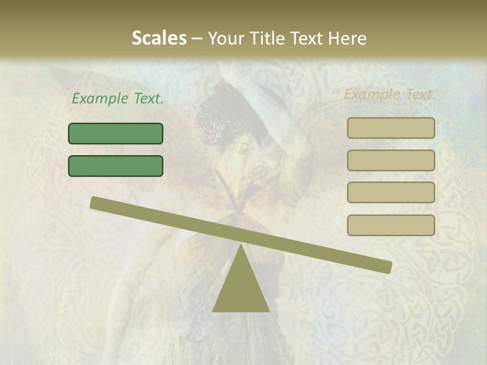 Retired Sand Family PowerPoint Template
