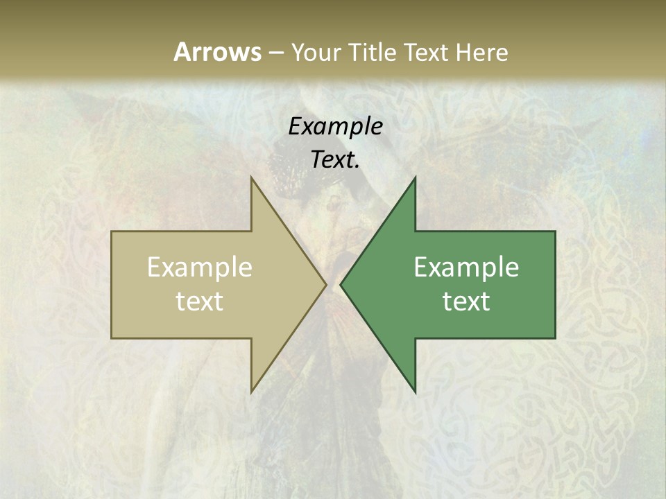 Retired Sand Family PowerPoint Template