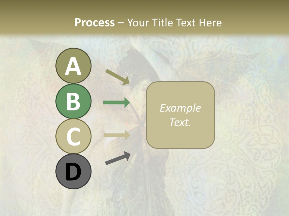 Retired Sand Family PowerPoint Template