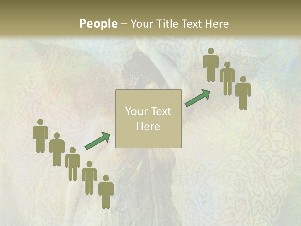 Retired Sand Family PowerPoint Template