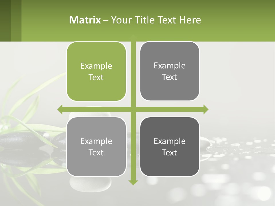 White Coast Sunset PowerPoint Template