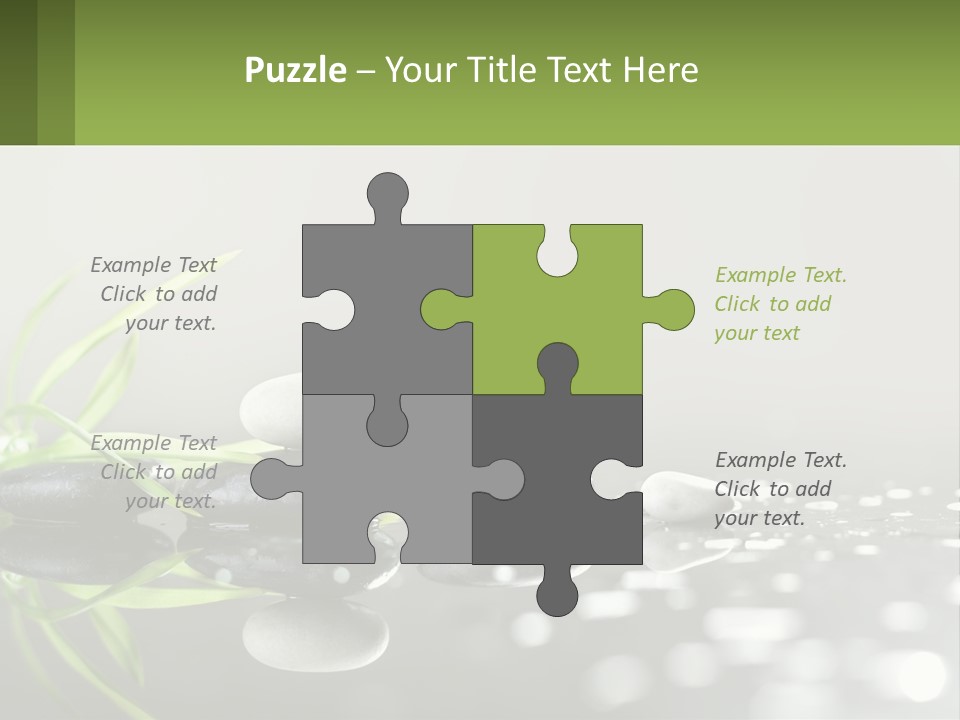 White Coast Sunset PowerPoint Template