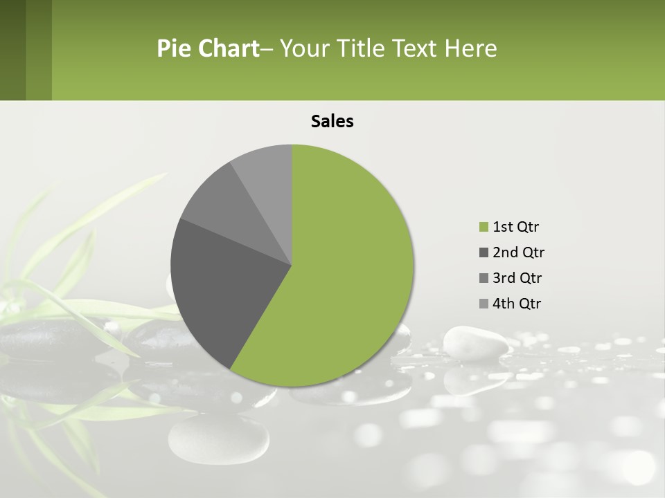 White Coast Sunset PowerPoint Template
