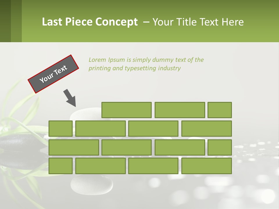 White Coast Sunset PowerPoint Template