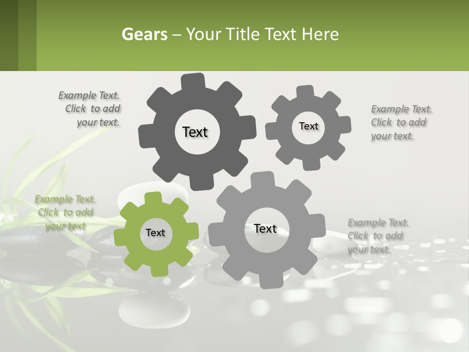 White Coast Sunset PowerPoint Template