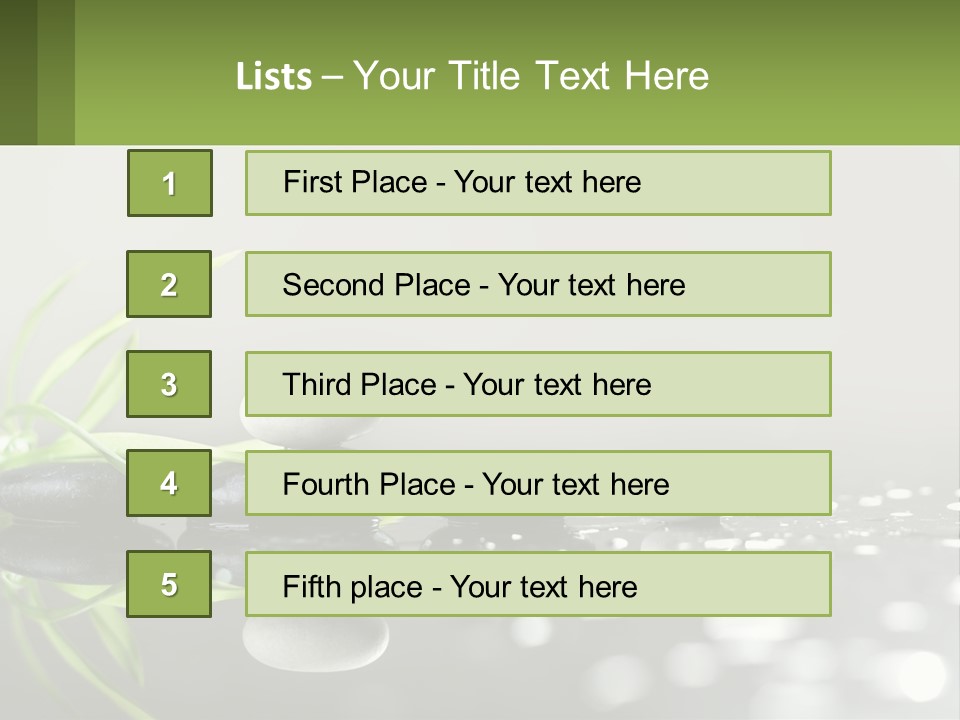 White Coast Sunset PowerPoint Template