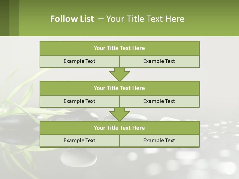 White Coast Sunset PowerPoint Template