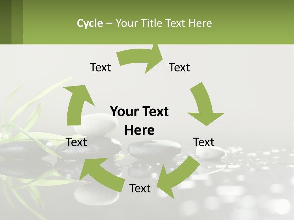 White Coast Sunset PowerPoint Template