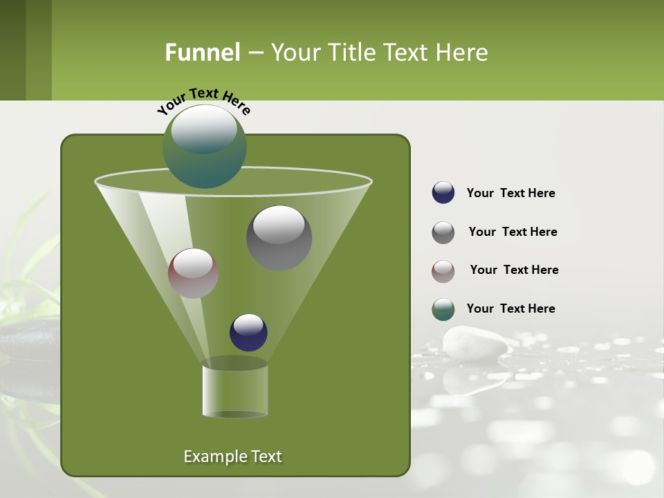 White Coast Sunset PowerPoint Template