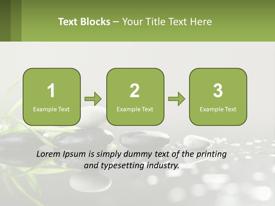 White Coast Sunset PowerPoint Template
