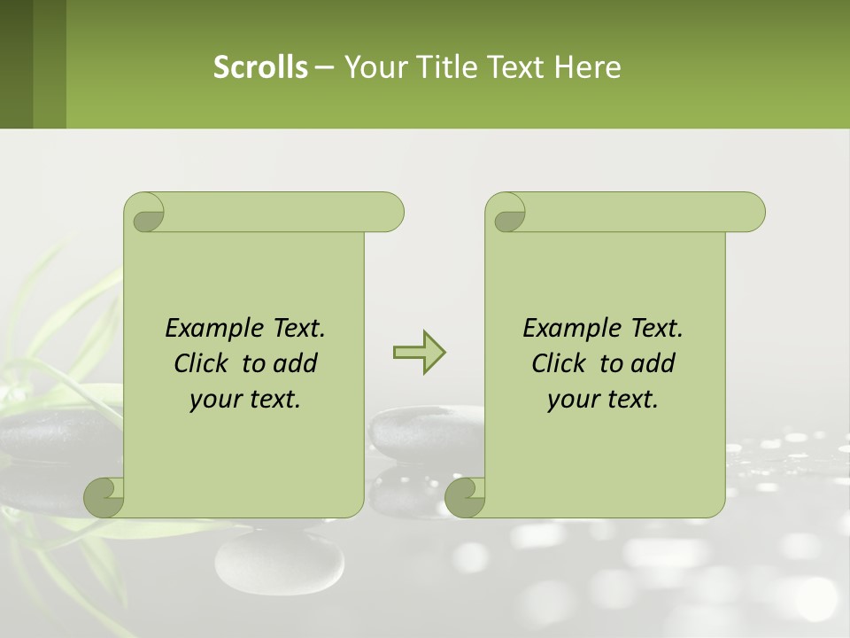 White Coast Sunset PowerPoint Template