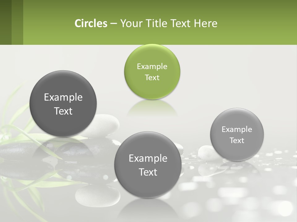 White Coast Sunset PowerPoint Template