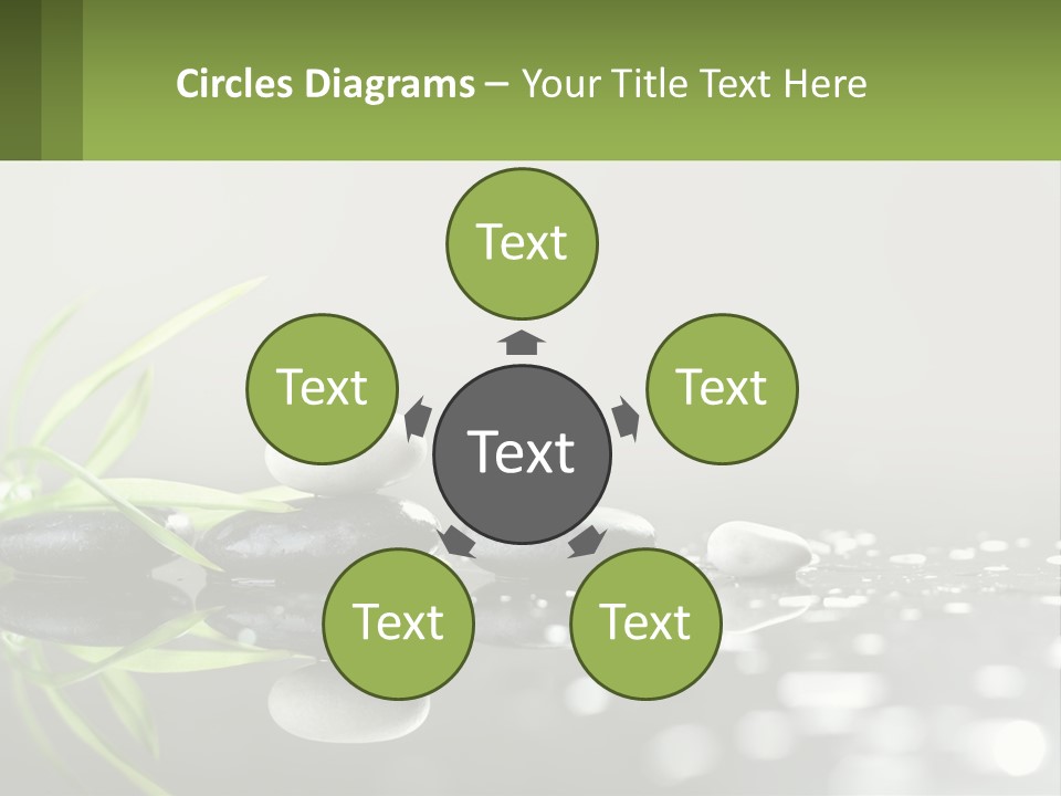 White Coast Sunset PowerPoint Template