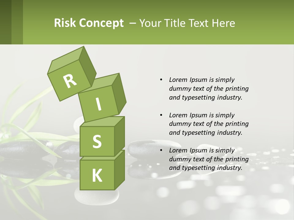 White Coast Sunset PowerPoint Template