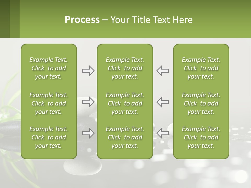 White Coast Sunset PowerPoint Template