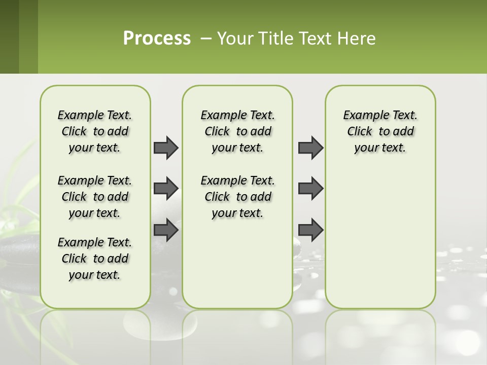 White Coast Sunset PowerPoint Template