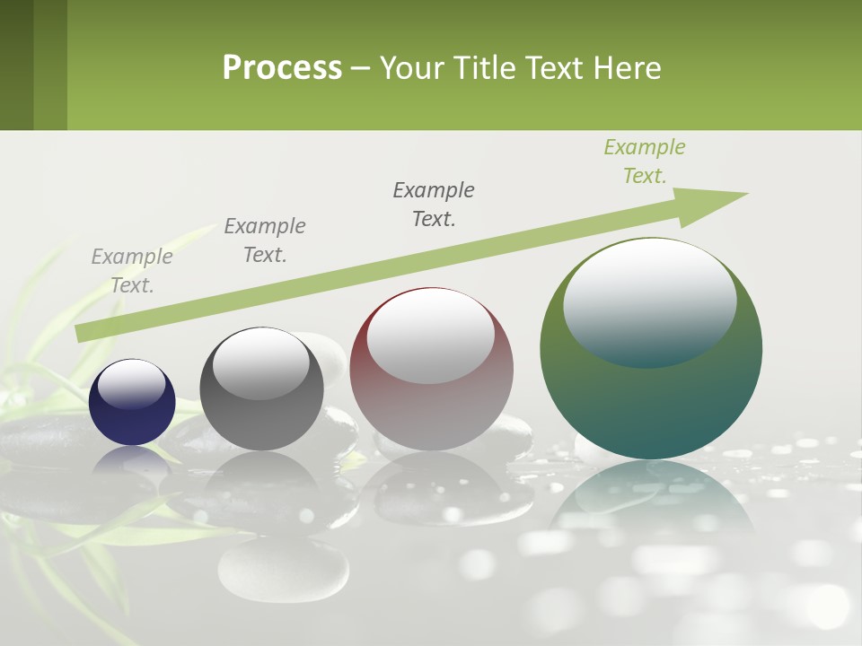 White Coast Sunset PowerPoint Template