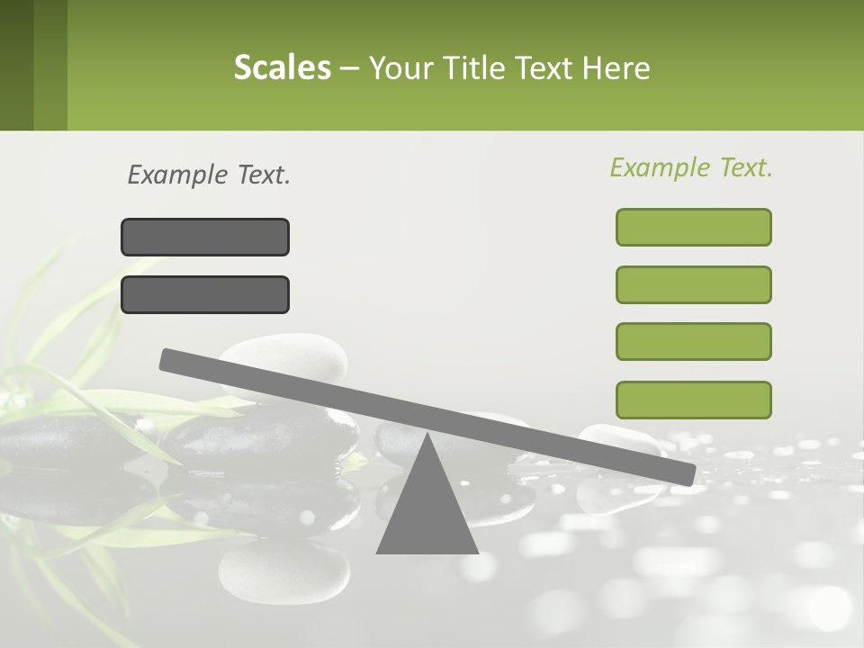 White Coast Sunset PowerPoint Template