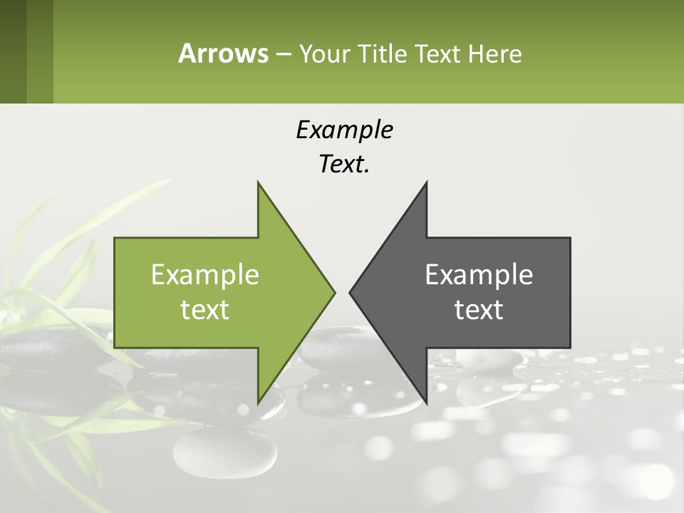 White Coast Sunset PowerPoint Template