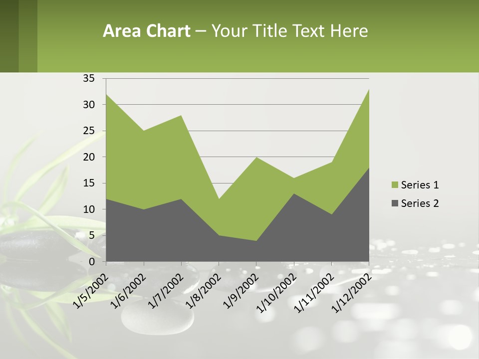 White Coast Sunset PowerPoint Template