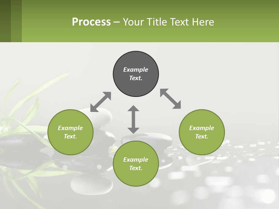 White Coast Sunset PowerPoint Template
