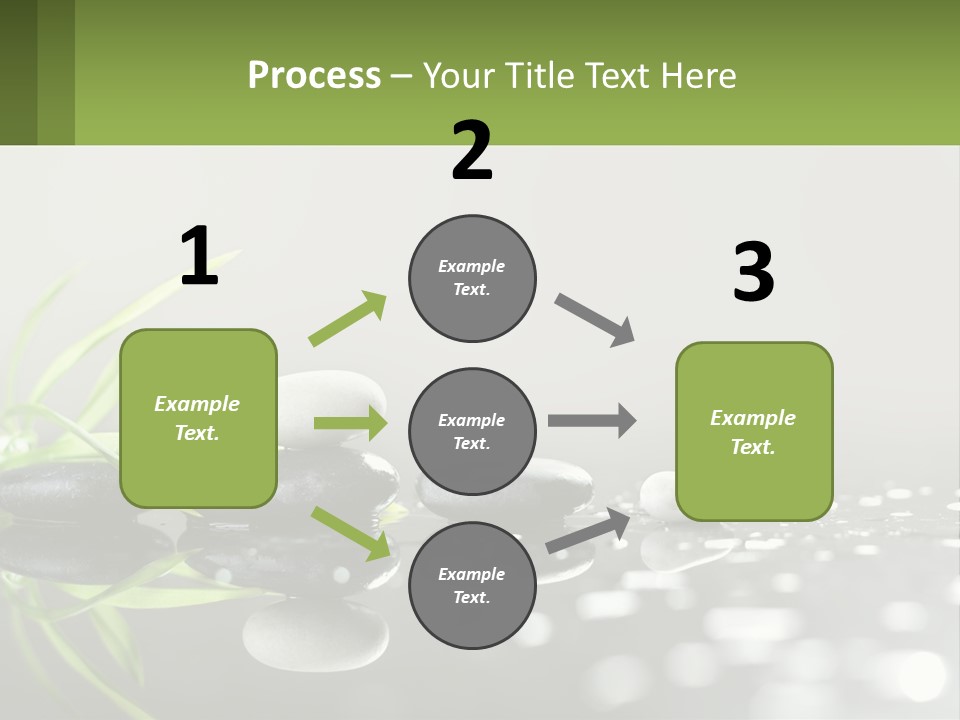 White Coast Sunset PowerPoint Template