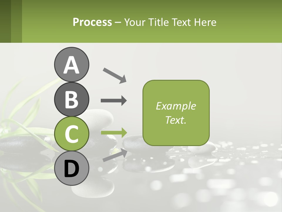 White Coast Sunset PowerPoint Template
