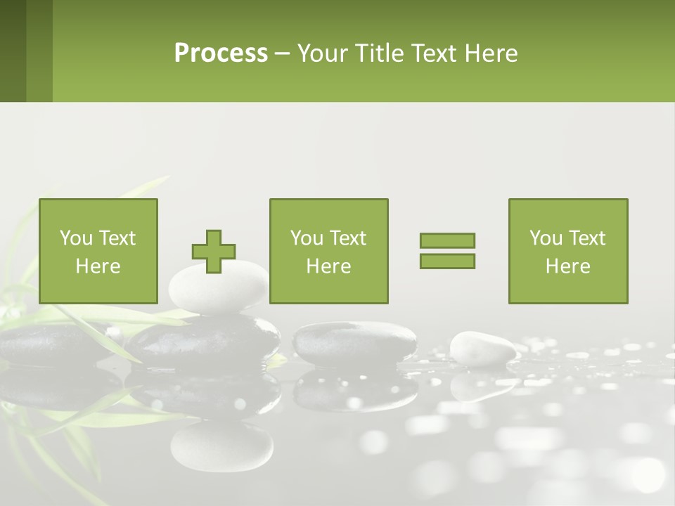 White Coast Sunset PowerPoint Template