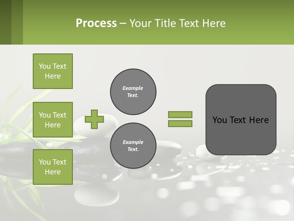 White Coast Sunset PowerPoint Template