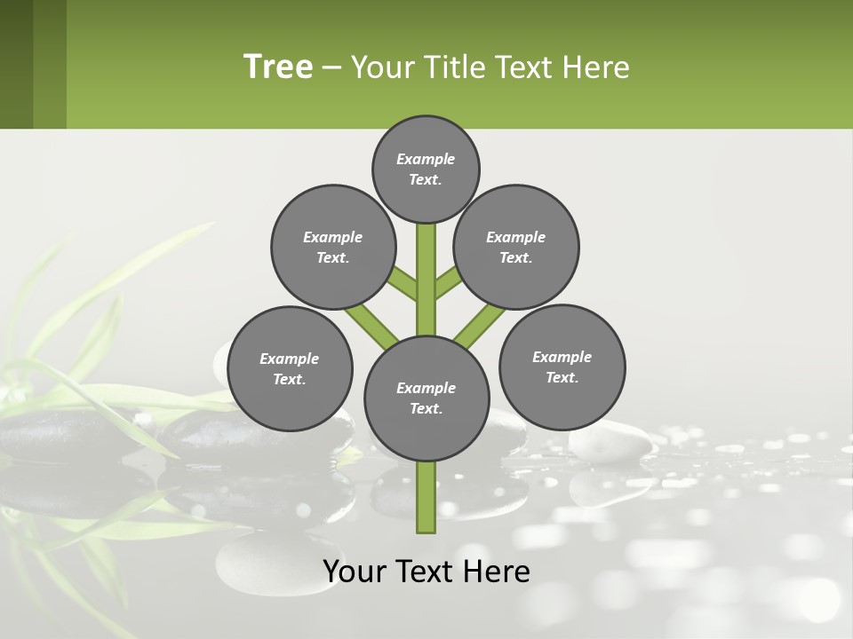 White Coast Sunset PowerPoint Template