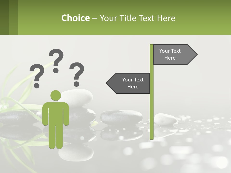 White Coast Sunset PowerPoint Template