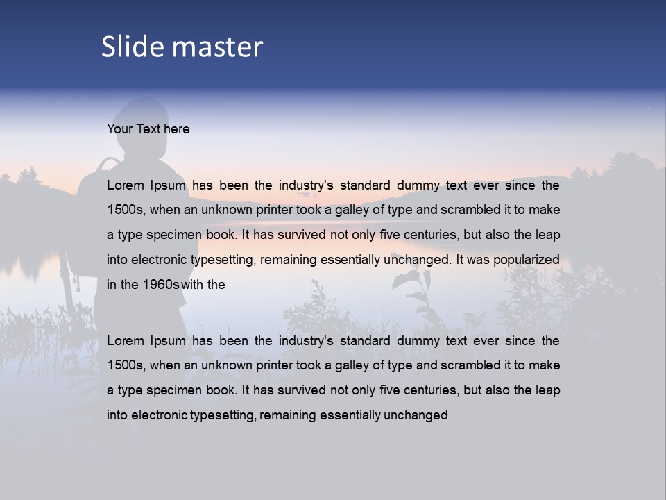 Woman Mother Single PowerPoint Template