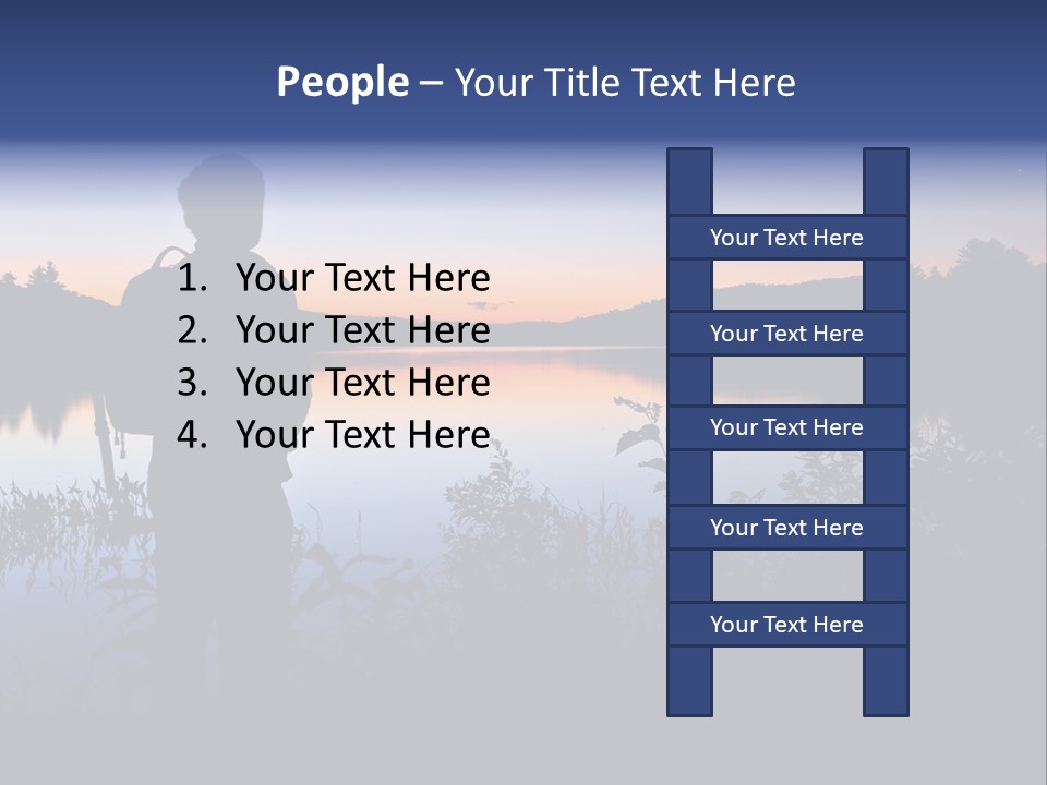 Woman Mother Single PowerPoint Template