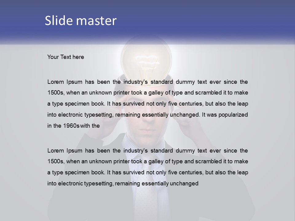 Water Family Wellness PowerPoint Template