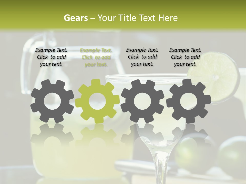 Daughter Old Portrait PowerPoint Template