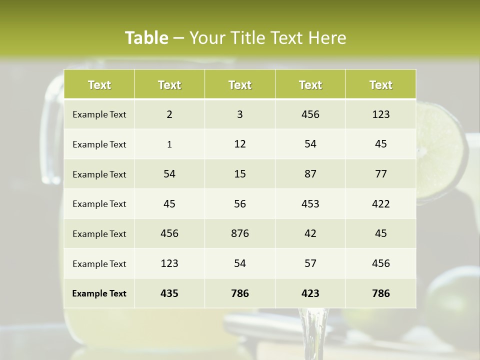 Daughter Old Portrait PowerPoint Template