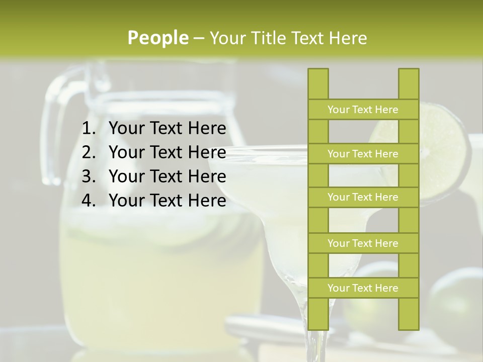 Daughter Old Portrait PowerPoint Template