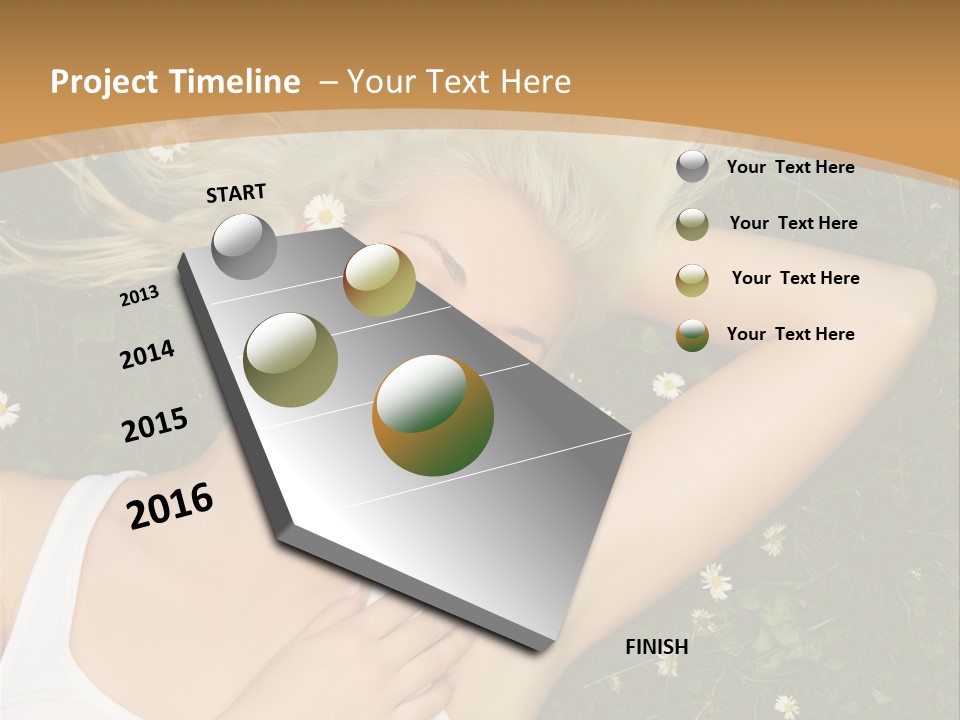 Sunrise Peaceful Sad PowerPoint Template