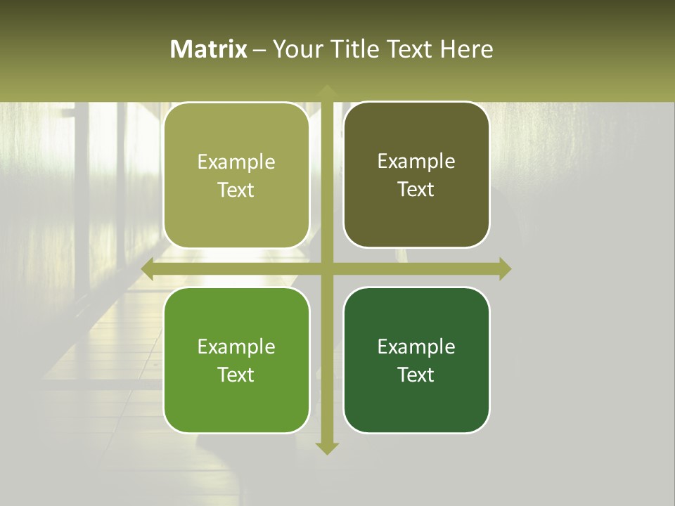 White Elderly Pensioner PowerPoint Template