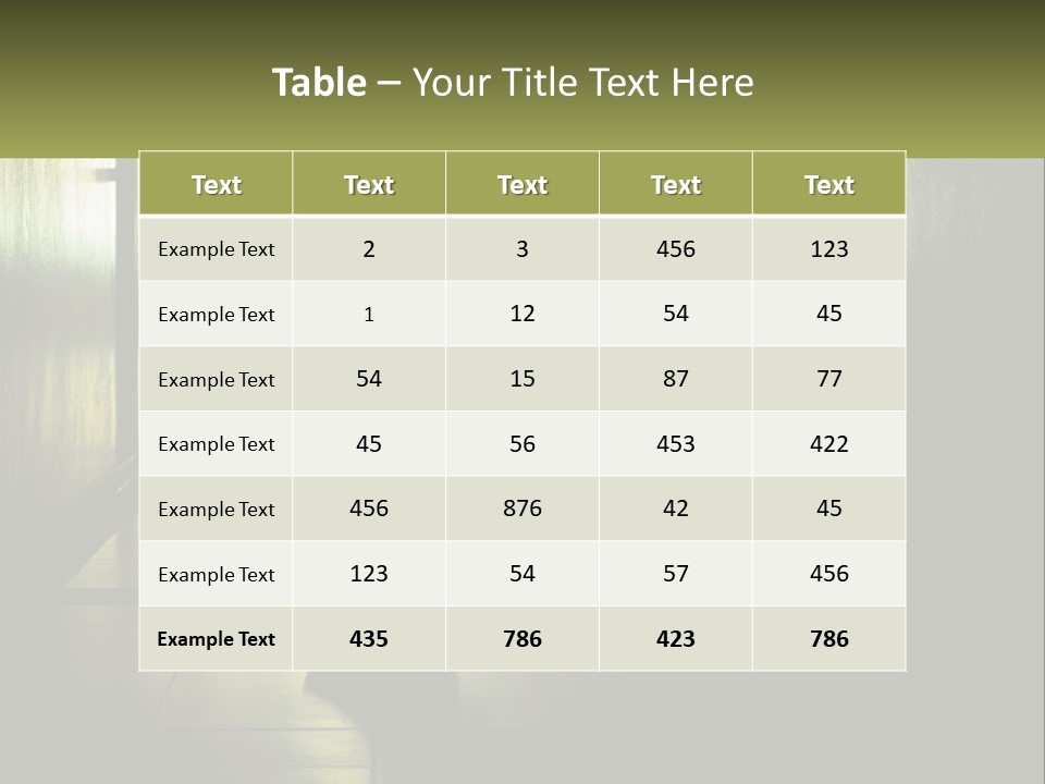 White Elderly Pensioner PowerPoint Template