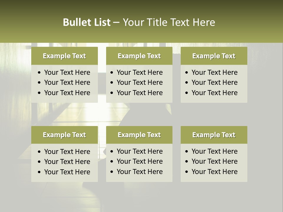 White Elderly Pensioner PowerPoint Template