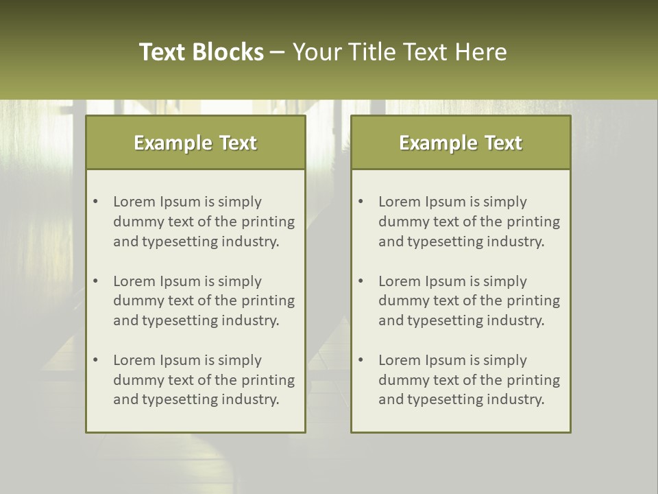 White Elderly Pensioner PowerPoint Template