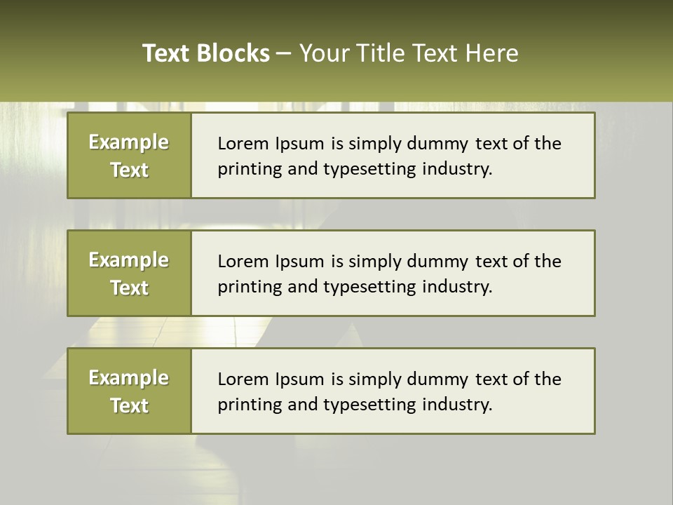 White Elderly Pensioner PowerPoint Template