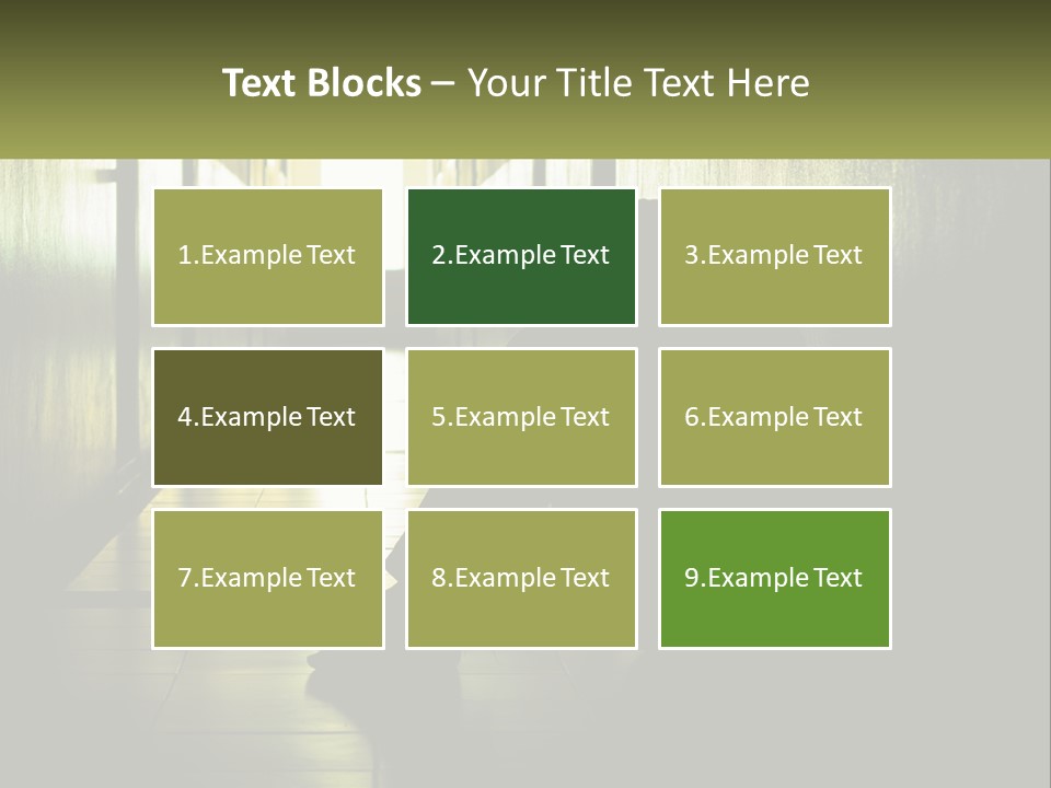 White Elderly Pensioner PowerPoint Template