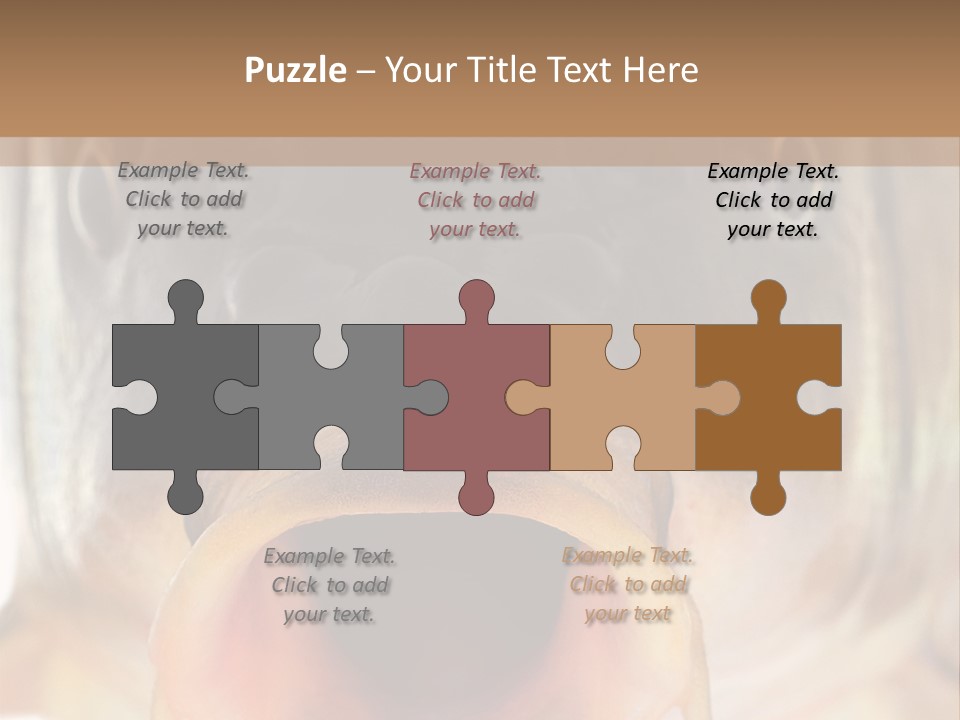 Woman Beach Water PowerPoint Template