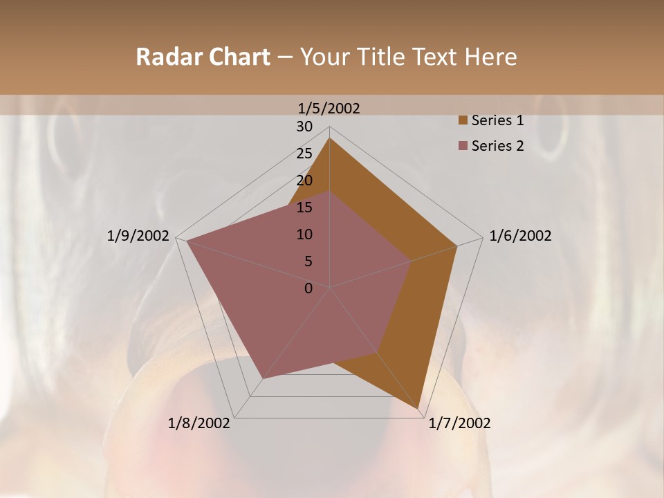 Woman Beach Water PowerPoint Template